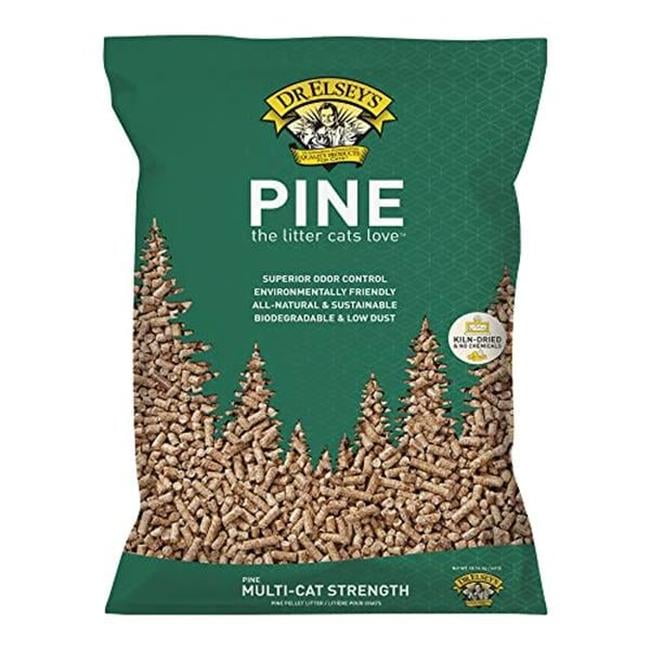 Precious Cat 100934 40 lbs Dr. Elseys Pine All-Natural Kiln-Dried Cat Litter