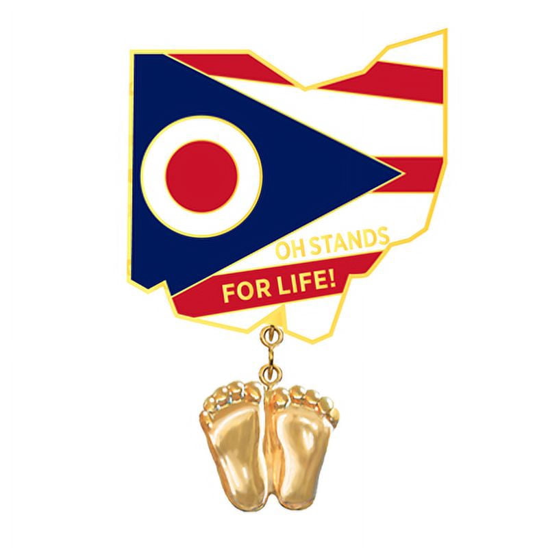 Oh Ridge Pin Ohio Lapel Pin