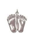 thumbnail image 1 of Precious Feet, Silver Plated, Charm Pro-Life Jewelry, Charm, 1 of 1