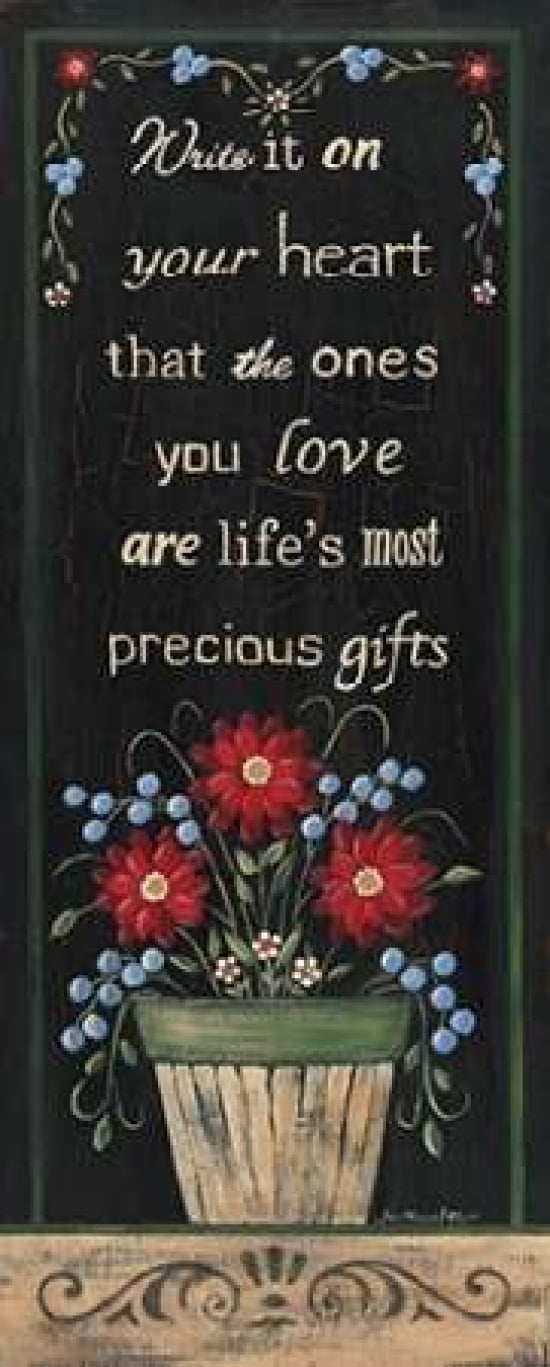 Precious Gifts Canvas Art - Jo Moulton (10 x 20)