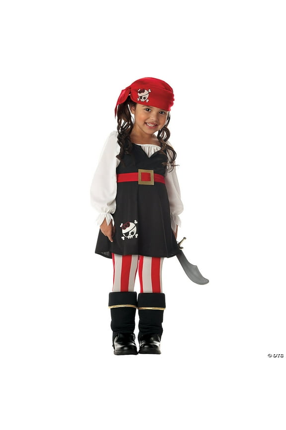 Precious Lil' Pirate Girl's Costume []
