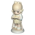 thumbnail image 1 of Precious Moments: 107999 He Walks With Me (5.5") Girl, 1 of 3