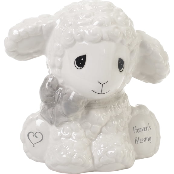 Enesco Precious Moments Luffie Lamb Bank Piggy Banks 5.5in H