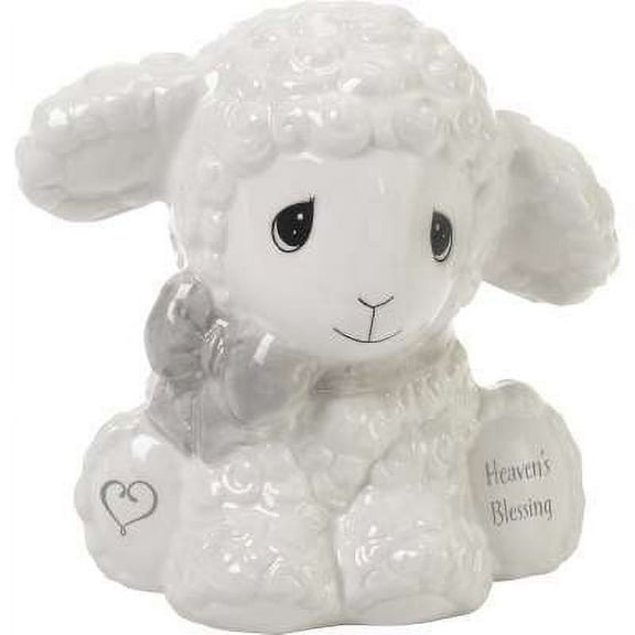 Precious Moments 192435 Heaven's Blessings Ceramic Lamb Bank