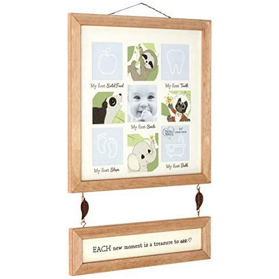 Precious Moments 193429 Each New Moment Milestone Photo Frame, Multicolor
