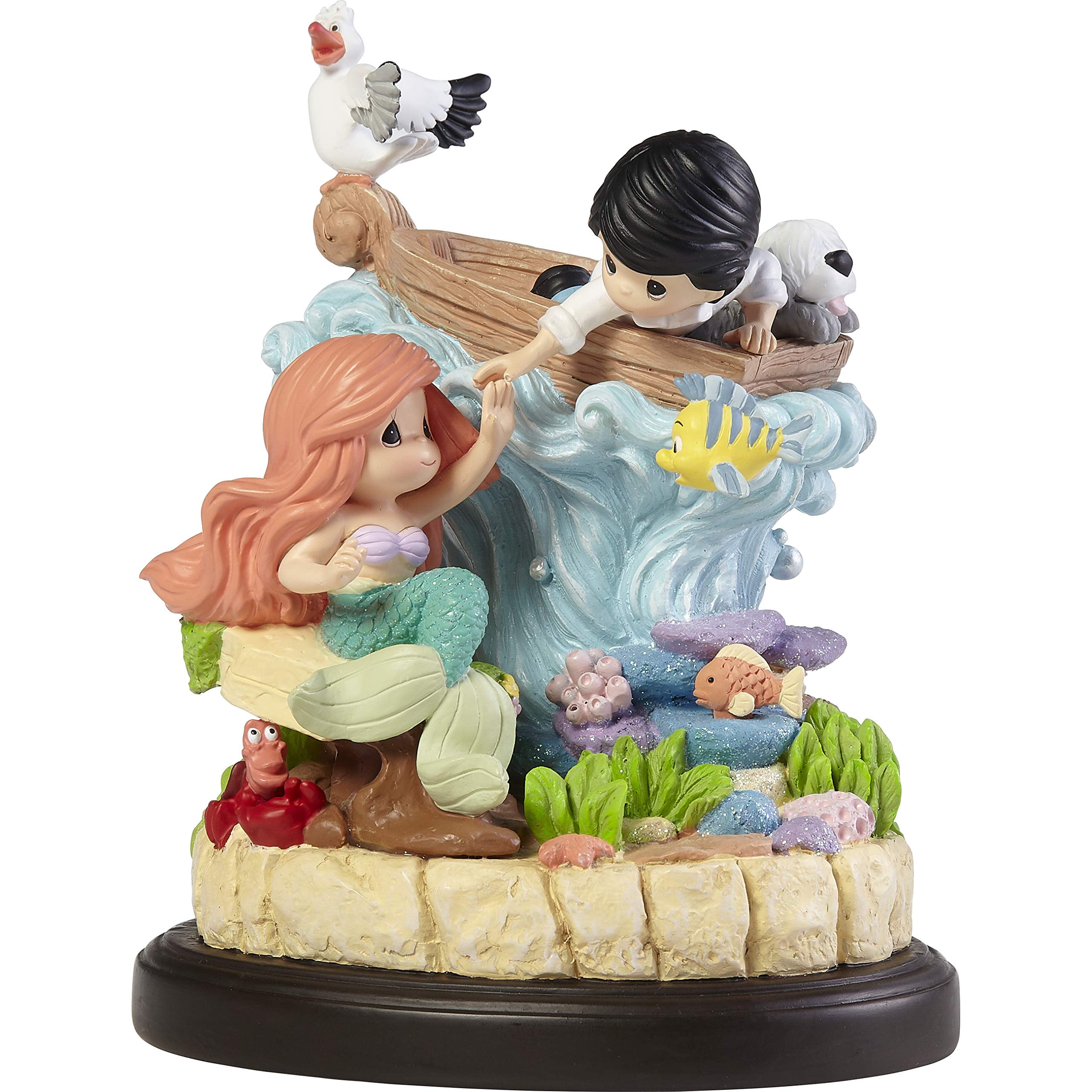 Precious Moments 202033 Disney The Little Mermaid Love Brings Our Worlds Together Resin Musical