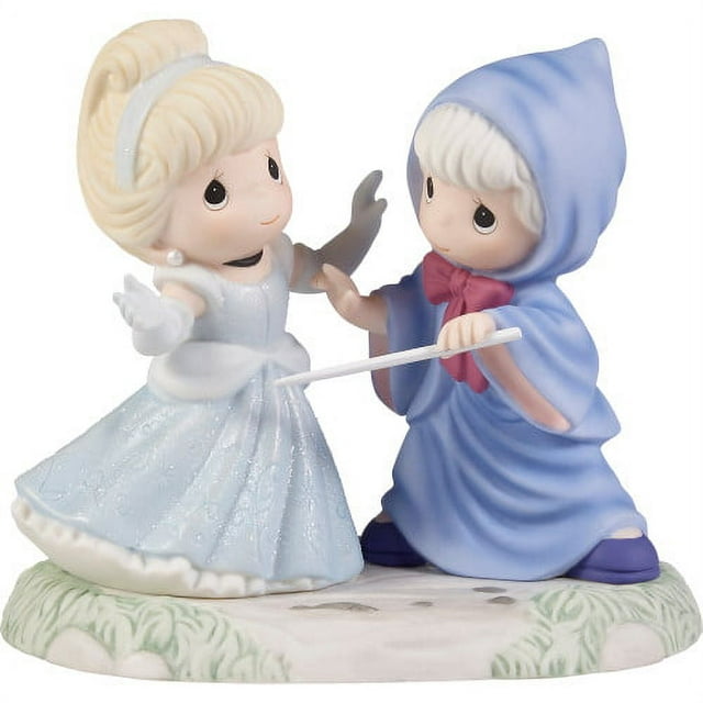Precious Moments 221043 May All Your Dreams Come True Disney Cinderella Figurine #221043