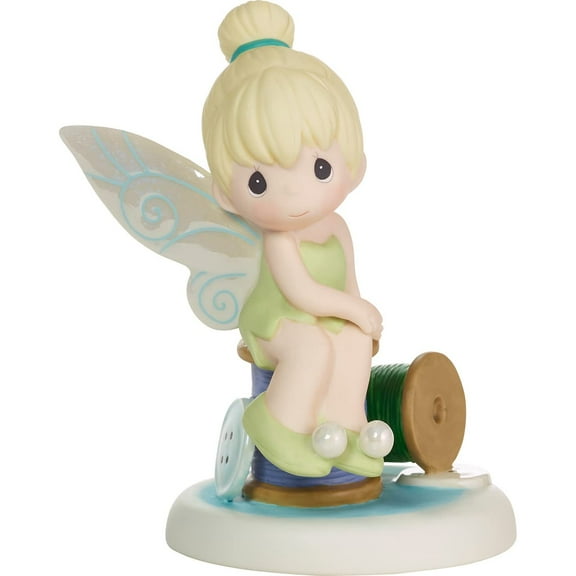 Precious Moments 222029 Wishing You A Pixie Perfect Day Bisque Porcelain Figurine