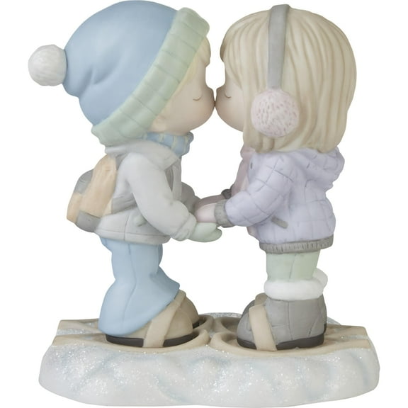 Precious Moments 231019 Im Snow in Love with You Bisque Porcelain Figurine