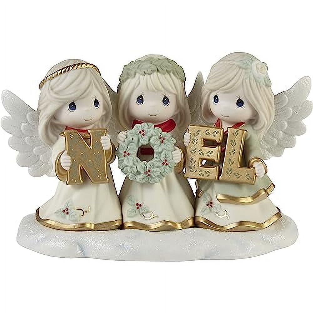Limited Edition Painted Porcelain Noel Angel Figurine