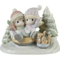 thumbnail image 1 of Precious Moments 231036 Away We Go in The Snow Limited Edition Bisque Porcelain Figurine, 1 of 1