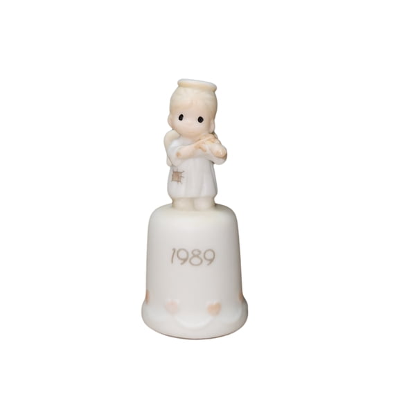 Precious Moments 522554, Oh Holy Night, Dated 1989, Thimble - With Box