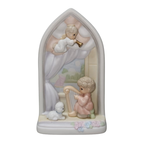 Precious Moments 523410, And I Will Dwell in the House of the Lord Forever (Limited to 7,500) Chapel Exclusive - With Box