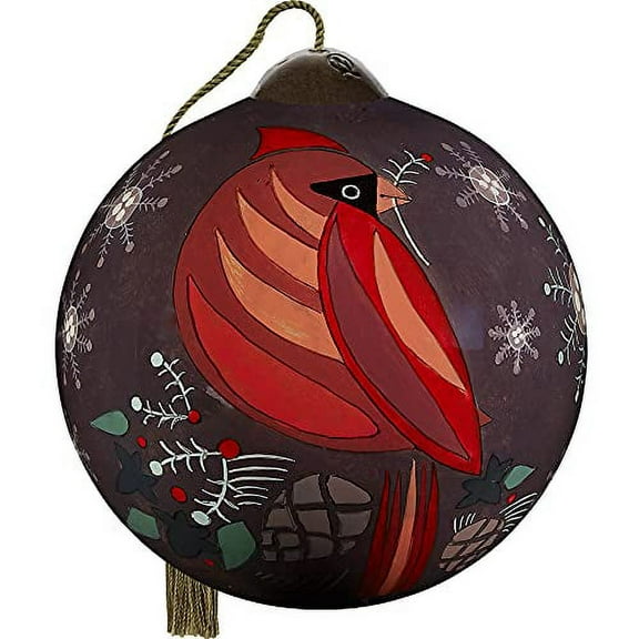 Precious Moments 7211106 Season?s Greetings Cardinal Ornament, 2.5-inch Height