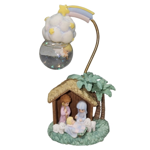 Precious Moments 869988L, Nativity Waterball - With Box