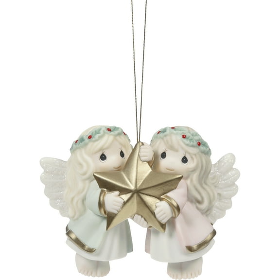 Precious Moments An Angelic Touch Christmas Ornament, Count 1