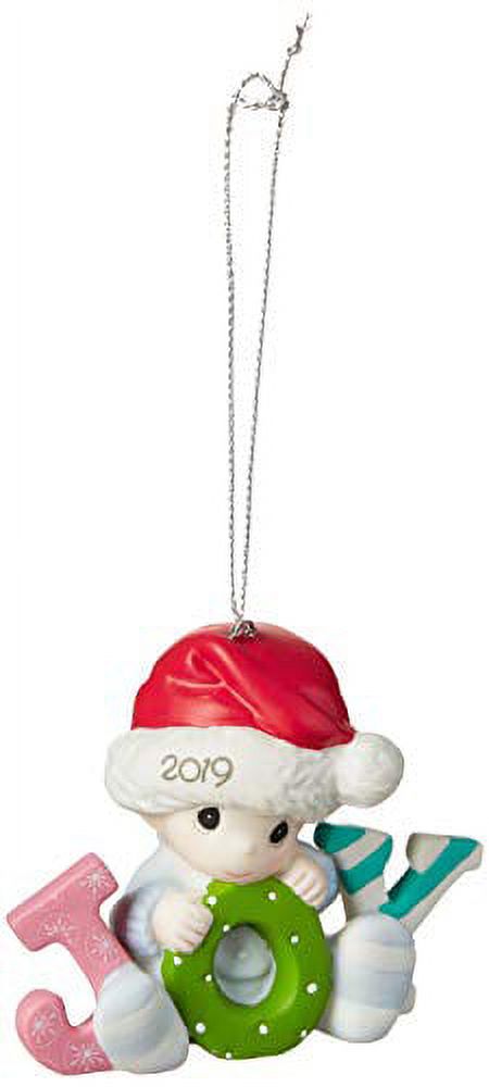 Hallmark Ornament 2019 Baby's First Christmas, Boy - Dated Precious Moments - image 1 of 4