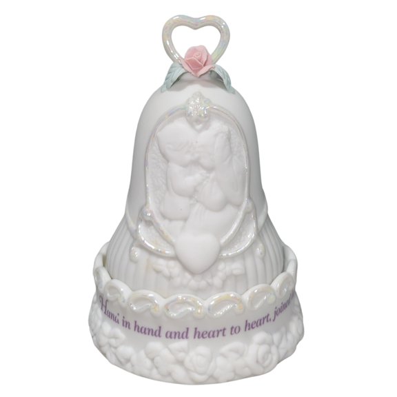 Precious Moments Bell 135828, Wedding Keepsake Box with Bell - With Box