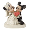 thumbnail image 1 of Precious Moments Disney Mickey and Minnie Wedding Couple Figurine #153706, 1 of 3