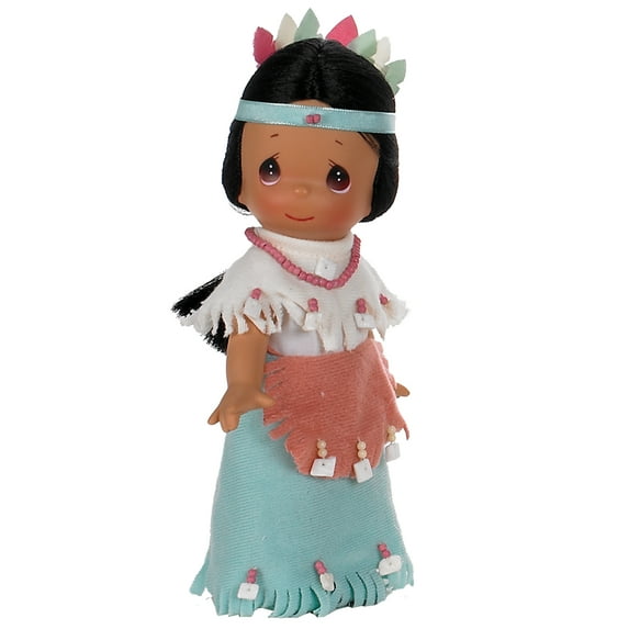 Precious Moments Dolls by The Doll Maker, Linda Rick, Ten Little Indians, 7 Little Indian, 7 inch Doll