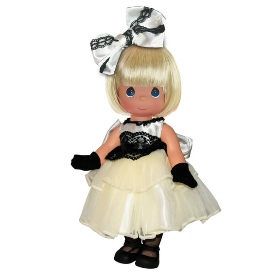 Precious Moments Elegantly Yours Blonde Vinyl 12" Doll #6652