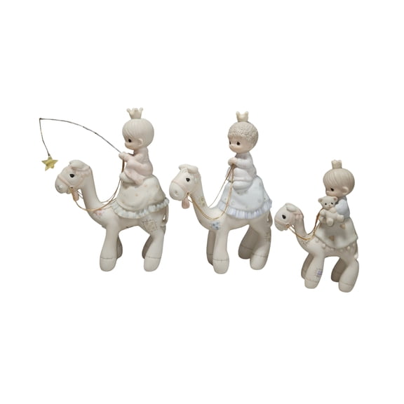 Precious Moments Figurine 108243, They Followed the Star - With Box