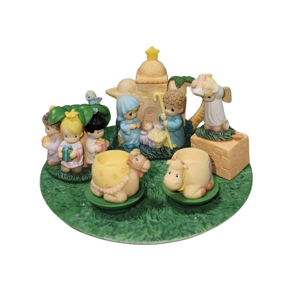 Precious Moments Figurine 384585L, Nativity Mini Teaset - With Box