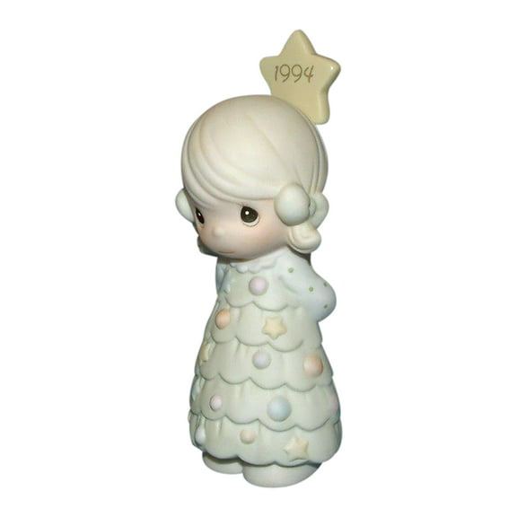 Precious Moments Figurine: 530425 You're as Pretty as a Christmas Tree (5.2") Dated