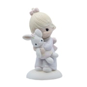 Precious Moments Figurine E-1372G Jesus Loves Me 4.5" Girl