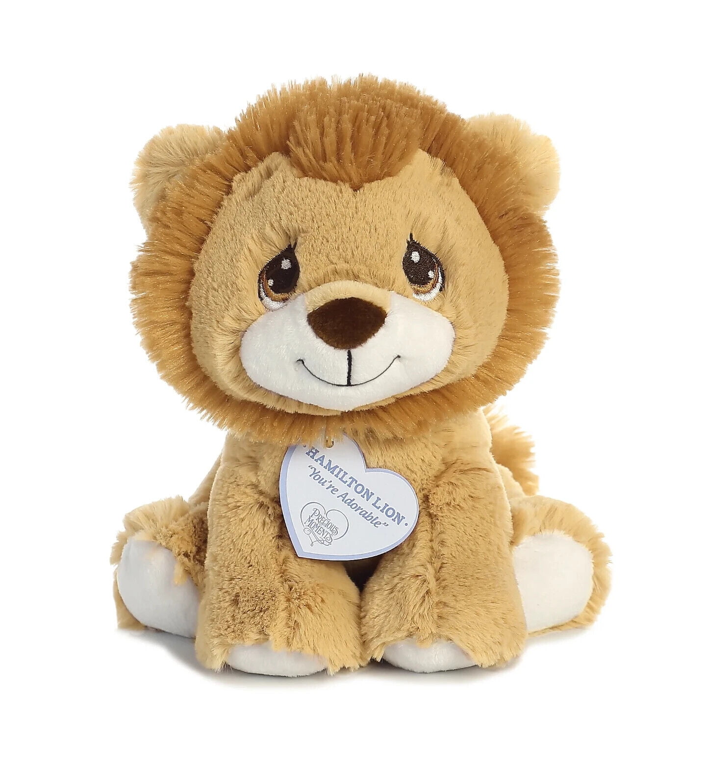 "Aurora Precious Moments Hamilton Lion Baby Plushie Toy, 8.5"" Stuffed ...