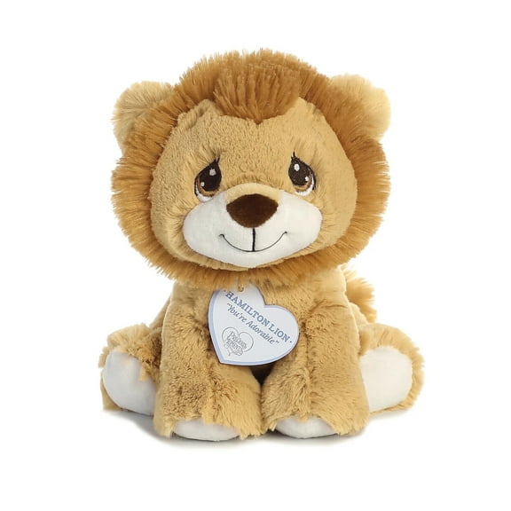 Precious Moments HAMILTON LION Stuffed Animal Plush, 8.5" Tall, by Aurora
