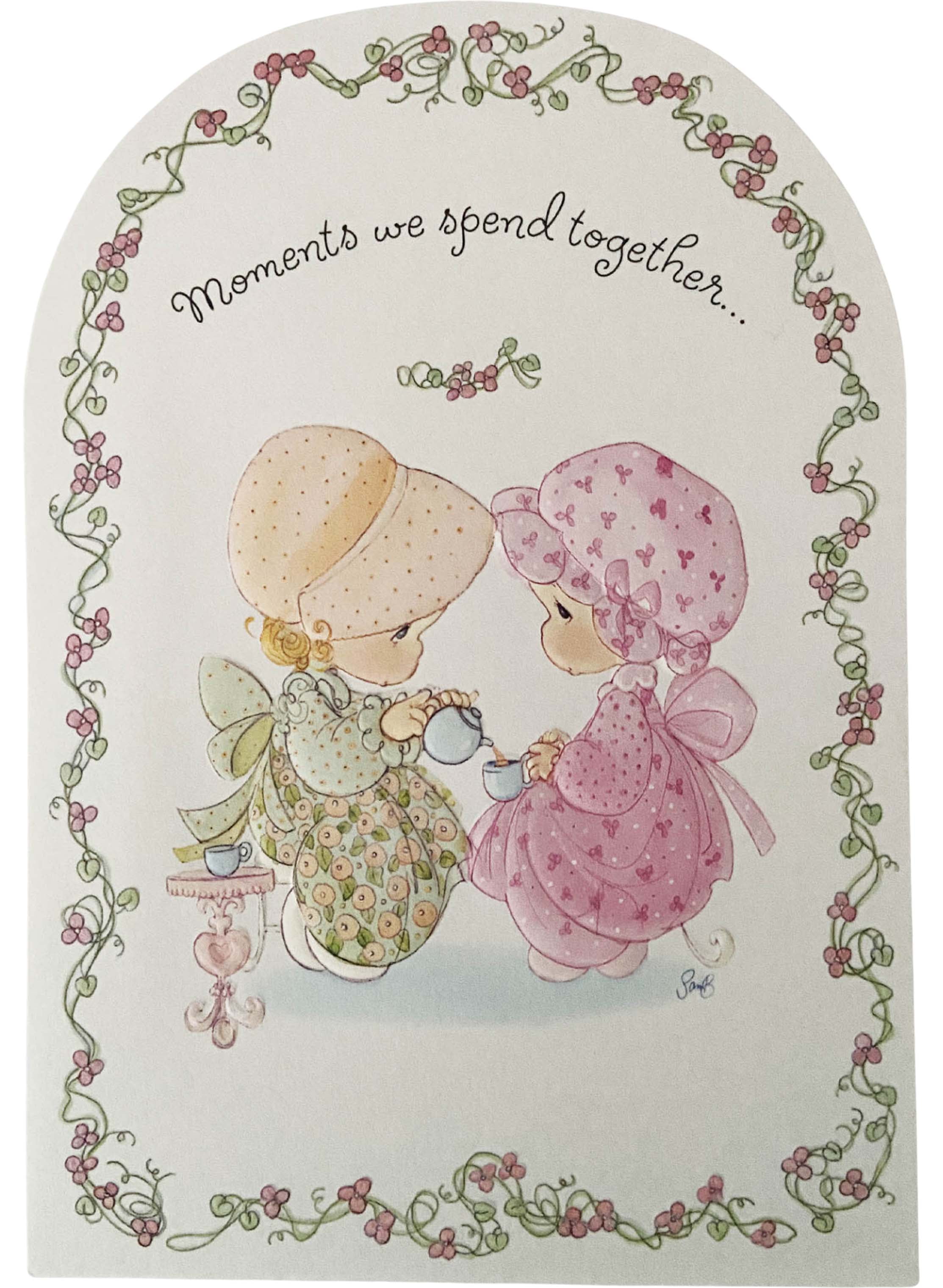 Precious Moments Happy Valentine's Day Greeting Card w/ Envelope (1ct ...