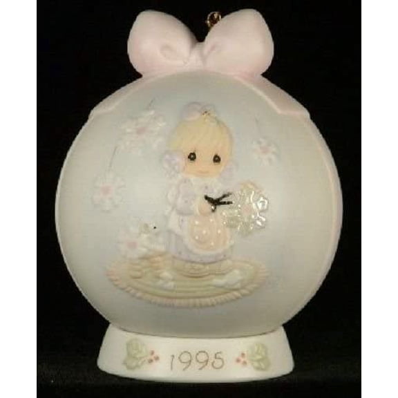Precious Moments He Covers The Earth With His Beauty 1995 Ball Ornament 142689 Loose Figure New