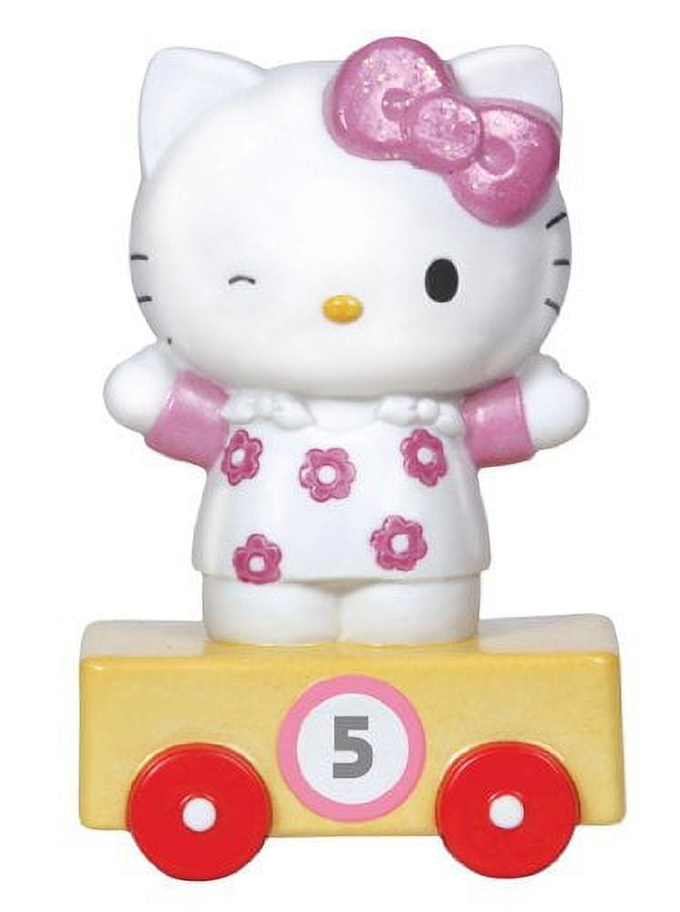 Precious Moments Hello Kitty Train Car Number 5 Figurine #8123013