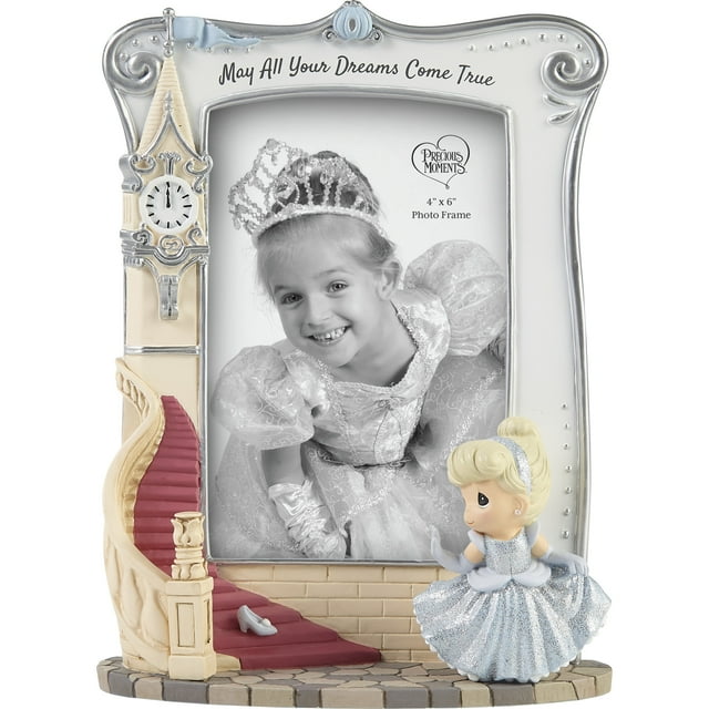 Precious Moments May All Your Dreams Come True Disney Cinderella Photo Frame, Count 1