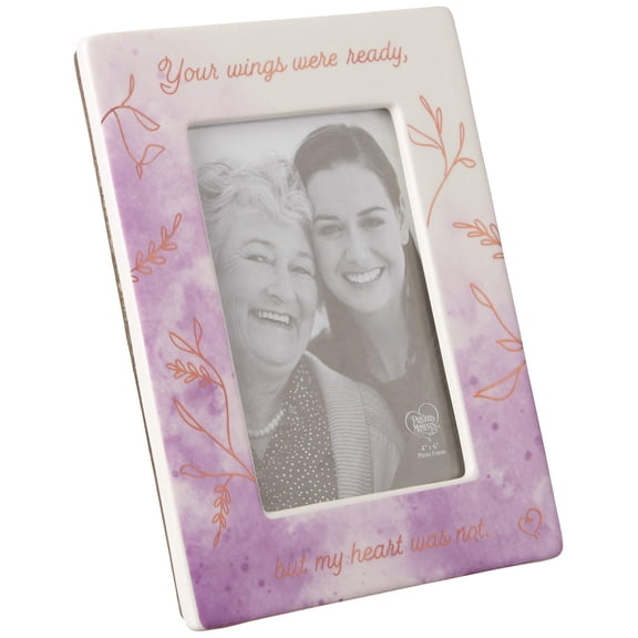 Precious Moments Memorial Photo Frame, Cream/White