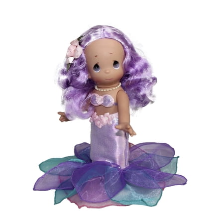 Precious Moments Mermaid Wishes & Starfish Kisses - Purple - 9 Inch Doll