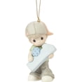 thumbnail image 1 of Precious Moments Number One Boy Ornament, Multi, 1 of 1
