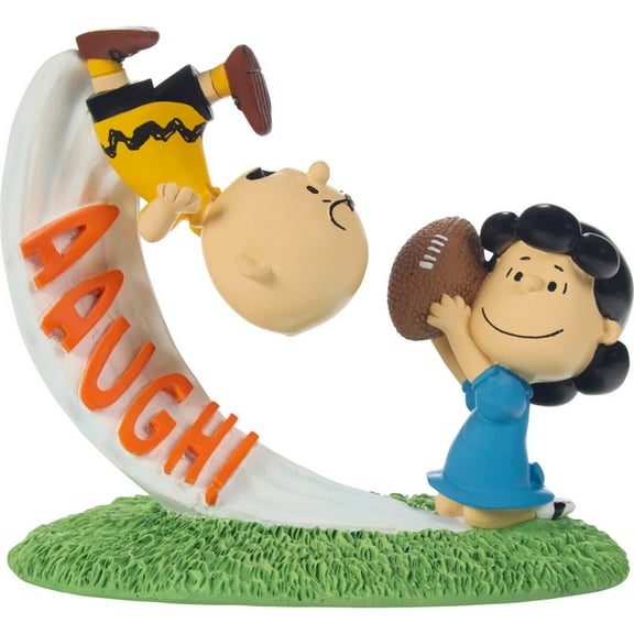 Precious Moments Peanuts Never Give Up Figurine, 1 Each