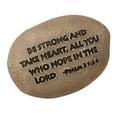 thumbnail image 1 of Precious Moments Pray It Forward Be Strong Resin Prayer Stone 8153002, 1 of 1