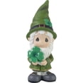 thumbnail image 1 of Precious Moments St. Patrick's Day Figurine | I‚Äôm Lucky and I Gnome It Resin Figurine | Gnome with Lucky Shamrock | Home Decor & Gift | Hand-Painted, 1 of 1