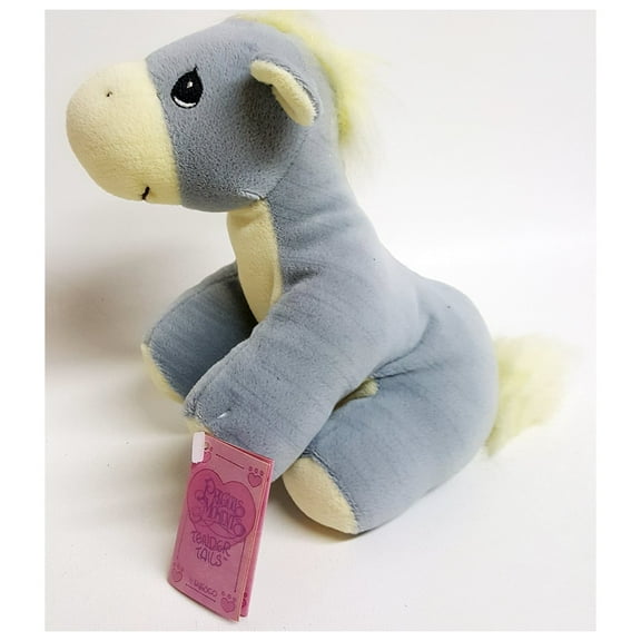 Precious Moments Tender Tails Donkey Plush Doll Toy 7"