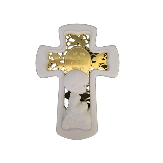 Precious Moments This Day Has Been Made In Heaven Boy Confirmation Cross