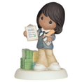 thumbnail image 1 of Precious Moments - We Can Always Count On You - Girl Scouts African American Figurine - 104053, 1 of 1