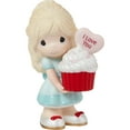 thumbnail image 1 of Precious Moments You Bake Me Happy Blonde Girl Valentine's Day Figurine, Count 1, 1 of 4