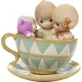 thumbnail image 1 of Precious Moments You Can Always Hold Onto Me - Couple In Teacup Figurine #171036, 1 of 1