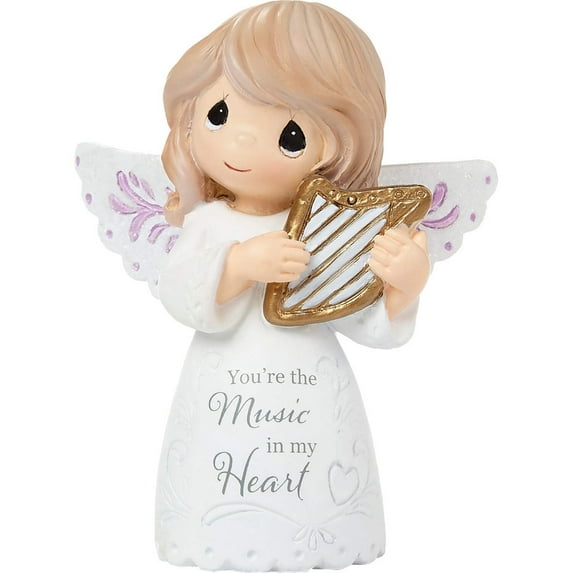 Precious Moments You're The Music In My Heart Mini Figurine, Count 1