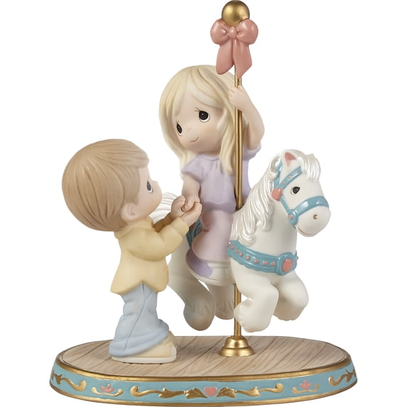 Precious Moments Your Love Makes My World Go Round Figurine, Count 1