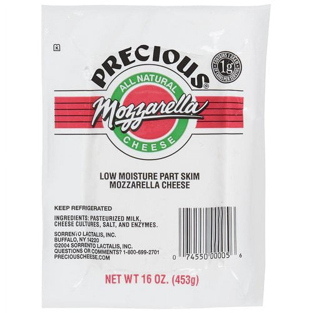 Precious Part Skim Mozzarella Cheese, 16 Oz.