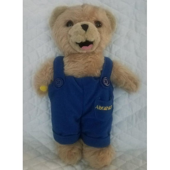 Precious Seed Abraham Inspirational Talking Teddy Bear (12 inches)